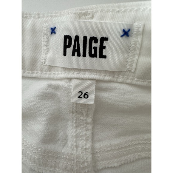 Paige Genevieve Jeans Womens 26 Flare‎ High Rise Stretch Retro Fit Festival - Picture 3 of 6